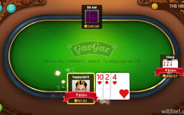 Cách Chơi Gao Gae Trên W88 | Nhà Cái Casino Số #1 Châu Á 10 Hướng dẫn chi tiết cách chơi Gao Gae trên W88
