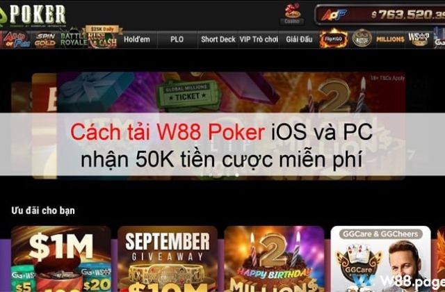 Hướng Dẫn Cách Tải W88 Poker | Game Poker Online Đổi Thưởng 5 Hướng dẫn chi tiết cách tải W88 Poker