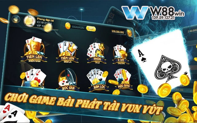 Phá Đảo Đánh Bài Trực Tuyến: Các Siêu Phẩm Đánh Bài Ăn Tiền Thật 2024 8 Tại sao nên chơi đánh bài trực tuyến W88?