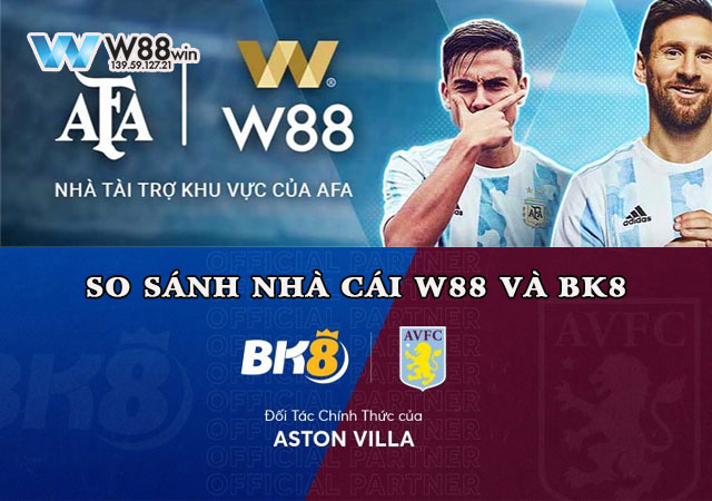 So Sánh Nhà Cái W88 Và BK8 - 2 Anh Đại Trong Làng Cược 7 Giao diện và trải nghiệm người dùng tại Bk8 và W88