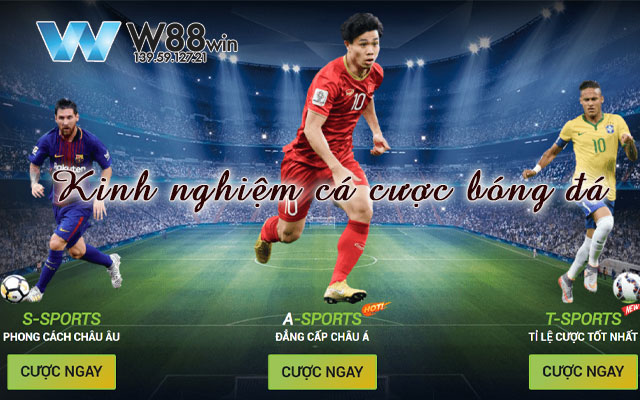W88 - Trang Web Cá Cược Bóng Đá Xanh Chín Cực Xịn Cho Anh Em 2024 11 Kinh nghiệm khi chơi trang web cá cược bóng đá từ các cao thủ