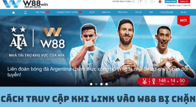 W88 206 - Link Đăng Nhập W88 Không Bị Chặn Mới Nhất 2024 5 Hướng dẫn các giải pháp để khắc phục khi link W88 chặn.