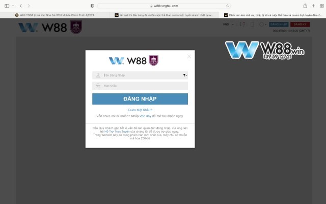 W88 CX - Link Vào Nhà Cái W88 Uy Tín Đổi Thưởng Xanh Chín 2024 10 Truy cập vào nhà cái W88 CX nhanh chóng