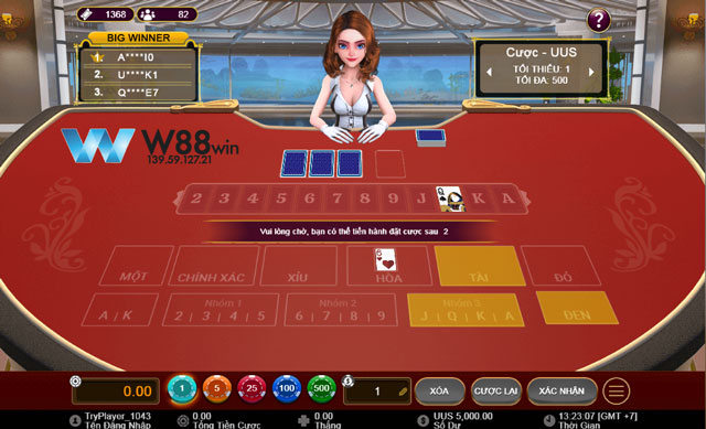 Phân Biệt Game Hi Lo Và Bài Hi Lo - Hé Lộ Mánh Khóe Chơi Thắng Lớn 7 Giao diện game bài hi lo w88