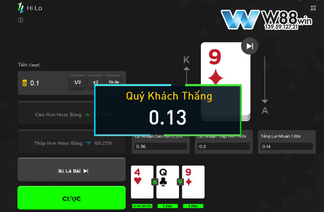Phân Biệt Game Hi Lo Và Bài Hi Lo - Hé Lộ Mánh Khóe Chơi Thắng Lớn 6 Kinh nghiệm dự đoán game hi lo w88