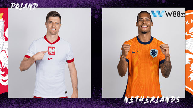 Soi Kèo Ba Lan Vs Hà Lan (20h ngày 16/6) – Bảng B Euro 2024 Tại W88 203 7 Ba Lan vs Hà Lan sẽ đối đầu trong trận đấu đầu tiên của bảng D Euro 2024