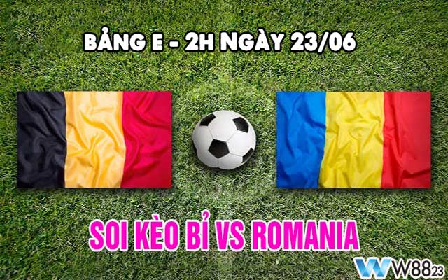 Bỉ Vs Romania