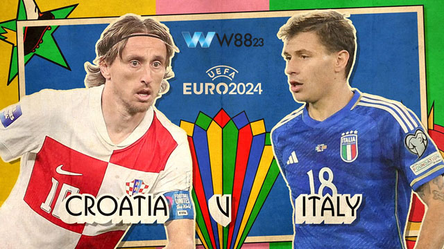 Nhận Định Croatia Vs Ý 2h 25/06/2024 – Bảng B Euro 2024 Tại W88 203 7 Croatia vs Ý sẽ đối đầu tại bảng B Euro 2024
