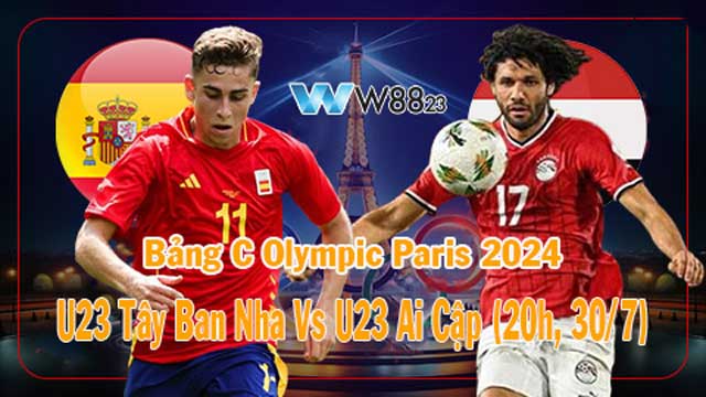 Nhận Định U23 Tây Ban Nha Vs U23 Ai Cập (20h, 30/7), Bảng C Olympic Paris 2024 Tại W88 203 7 Cùng dự đoán trận U23 Tây Ban Nha vs U23 Ai Cập Bảng C Olympic 2024