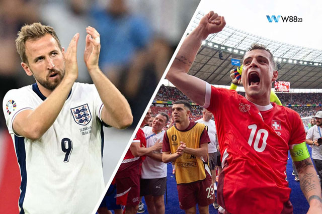 Dự đoán kết quả Anh vs Thụy Sĩ tứ kết EURO 2024