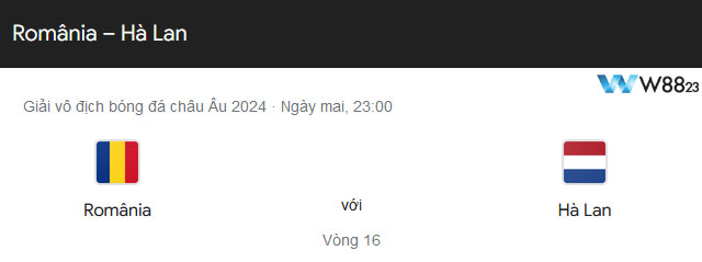 Nhận Định Hà Lan Vs Romania (23h, 2/7), Vòng 1/8 Euro 2024 Tại W88 203 7 Hà Lan Vs Romania sắp bước vào trận đấu căng thẳng tại Vòng 16 Euro 2024