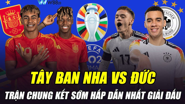 Nhận Định Tây Ban Nha Vs Đức (23h, 5/7), Tứ Kết Euro 2024 Tại W88 203 7 Nhận định kết quả, kèo cược cho trận tứ kết Euro 2024 giữa Tây Ban Nha vs Đức