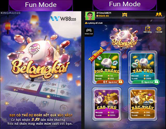 Hướng Dẫn Chơi Belangkai 2: Bỏ Túi Ngay Những Mẹo Chơi Siêu Đỉnh 7 Giao diện game Cua Hoàng Đế 2 tại W88