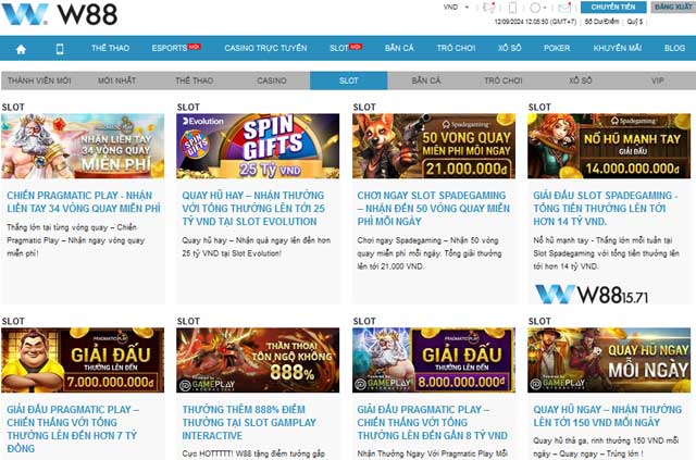 Hướng Dẫn Quay Slot Ớt Cay Siêu Cấp - Săn Tiền Thưởng Không Ngừng 7 Khám phá một số khuyến mãi W88 cung cấp cho slot game