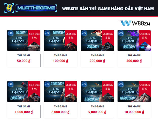 Cách Mua Thẻ Game W88: Thao Tác Nhanh Gọn, Tiết Kiệm Thời Gian 5 Vì sao cần biết cách mua thẻ game W88